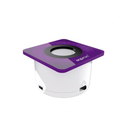 Approx Altavoz Mini Portatil 3w Goplay Blanpurpura